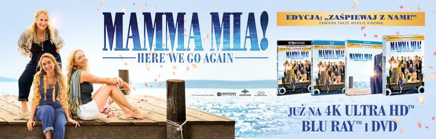 KONKURS Mamma Mia! Here We Go Again - DVD
