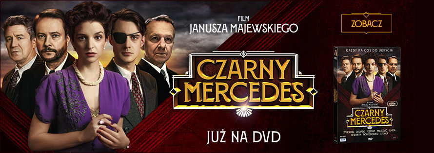 KONKURS Czarny mercedes - DVD
